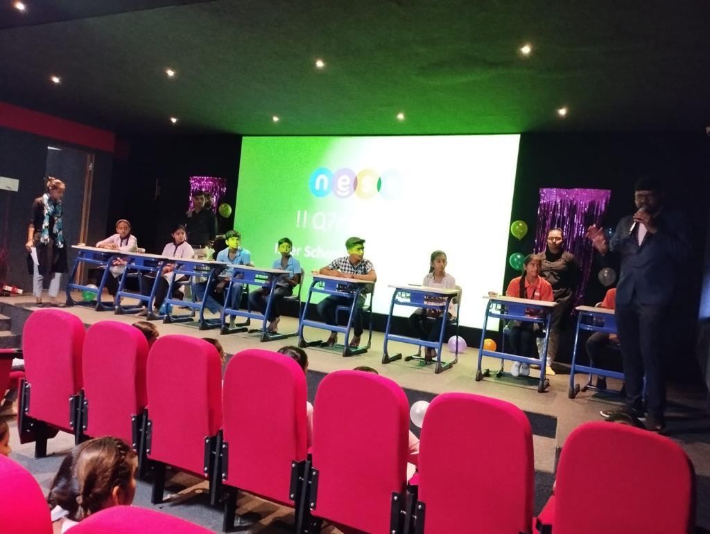 Nest K12 Educational સ્કૂલમાં બાળકો માટે ક્વીઝ કોમ્પિટિશનનું આયોજન...