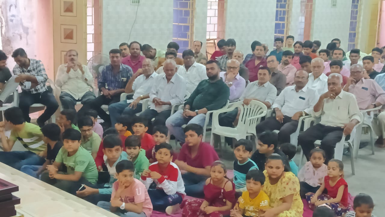 શ્રી દશાશ્રીમાળી મોરબી સુખડીયા સમાજ દ્વારા વિધાર્થી સરસ્વતી સન્માન સમારોહ ૨૦૨૩ નુ આયોજન કરવામાં આવ્યું હતું.