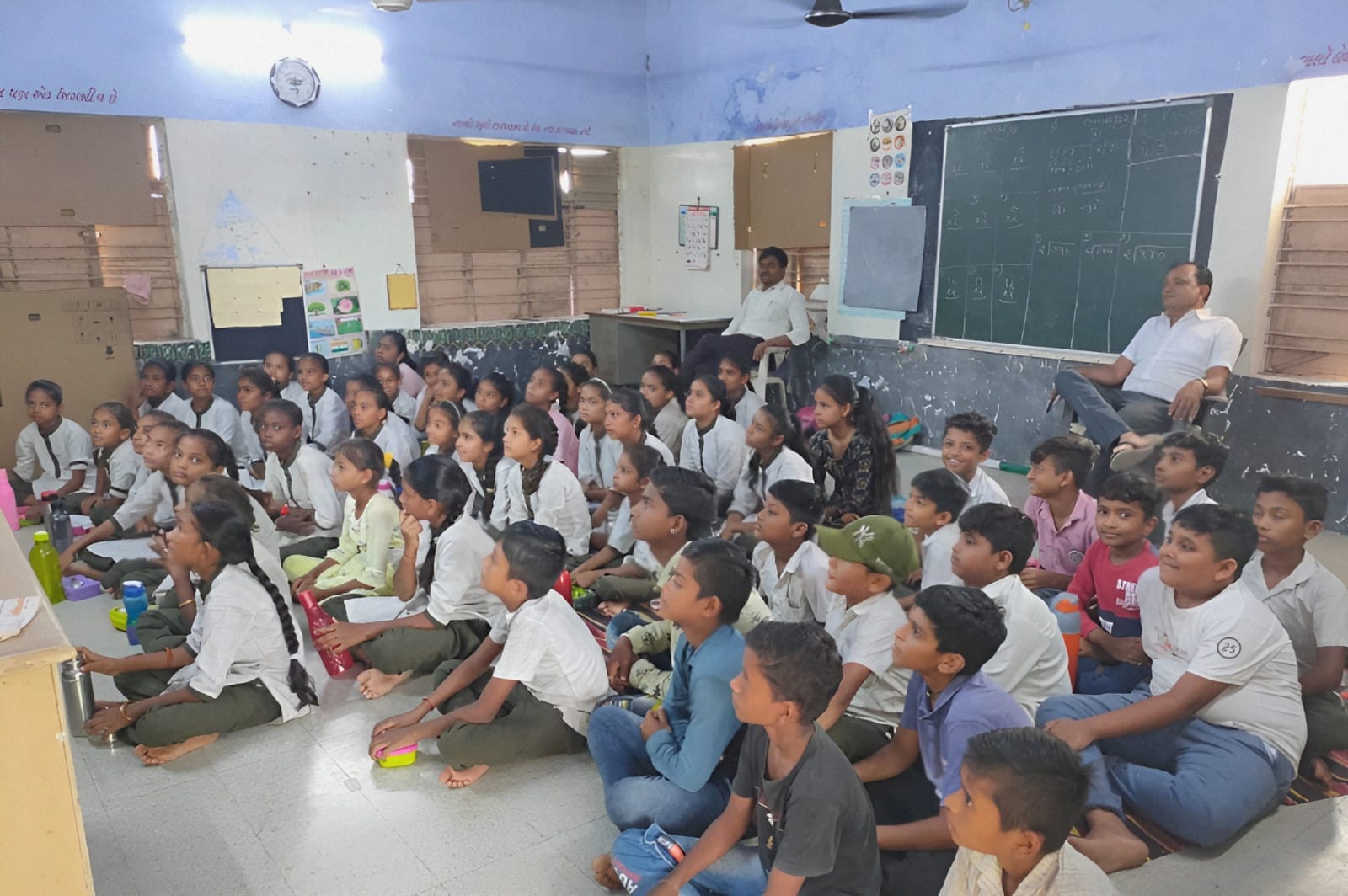 શ્રી હડમતિયા કન્યા તાલુકા શાળામાં કલા મહોત્સવ યોજાયો.. 