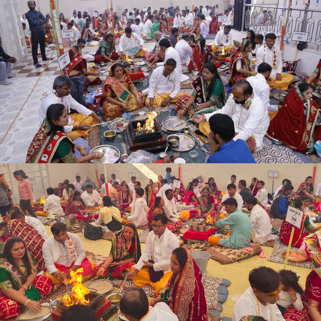 ખોડલધામ નેકનામમાં શ્રી ખોડિયાર માતા મંદિરનો રજત જયંતિ મહોત્સવ તા. ૨૪/૧૨/૨૦૨૩ના ભવ્યાતિભવ્ય રીતે ઉજવાયો. 