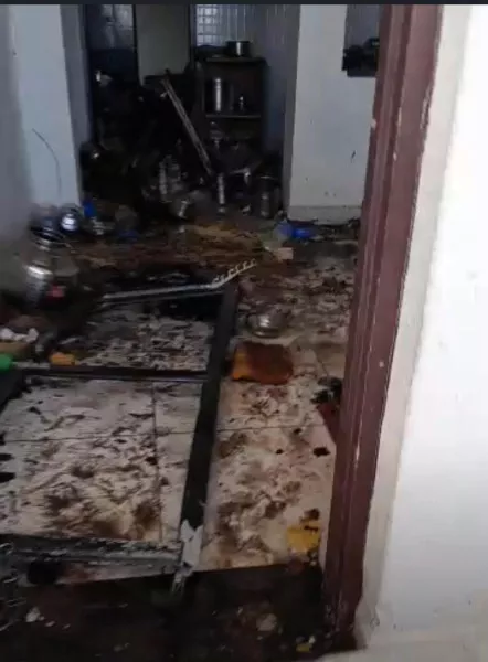 મોરબીના ઉમા રેસિડન્સીમાં ભયાનક બ્લાસ્ટ, ત્રણ ઘાયલ