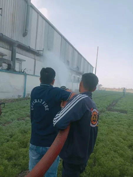 થોડા સમય અગાઉ આગની ઘટનાના હજુ ડુસકા શમ્યા ન હોય ત્યાં ફરી આગ લાગી