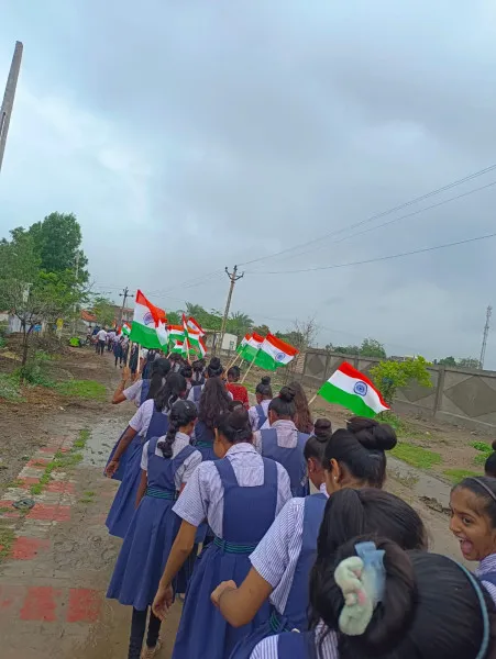 જુના ઘાટીલા ગામે તિરંગા યાત્રાનું આયોજન