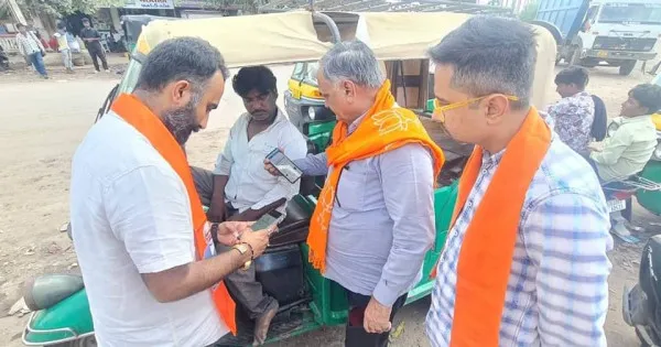 મોરબી જિલ્લામાં ગામેગામ ભાજપના સદસ્યો  બનતા નાગરિકો
