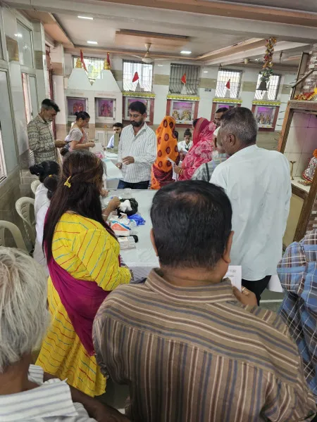 મોરબીમાં આયુષ હોસ્પિટલ દ્વારા ફ્રી હેલ્થ ચેકઅપ મેગા કેમ્પ યોજાયો
