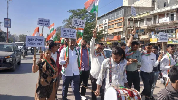 મોરબીમાં કોંગ્રેસ દ્વારા પાલિકામાં સદબુદ્ધિ હવન તંત્રની આંખ ખોલવાનો પ્રયાસ. 
