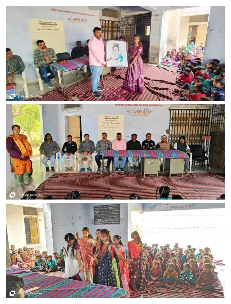 *હજનાળી પ્રાથમિક શાળાના શિક્ષકની જિલ્લા ફેર બદલી થતાં વિદાય સમારોહ યોજાયો* 
