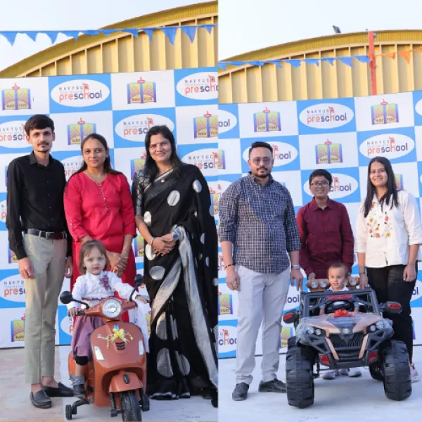 એક પેરેન્ટસ તરીકે નવયુગ ઇન્ટરનેશનલ પ્રિ સ્કૂલમાં હેલ્ધી બેબી કોમપિટિશન અને કીડ્સ કાર્નિવલમાં જવાનું થયું.