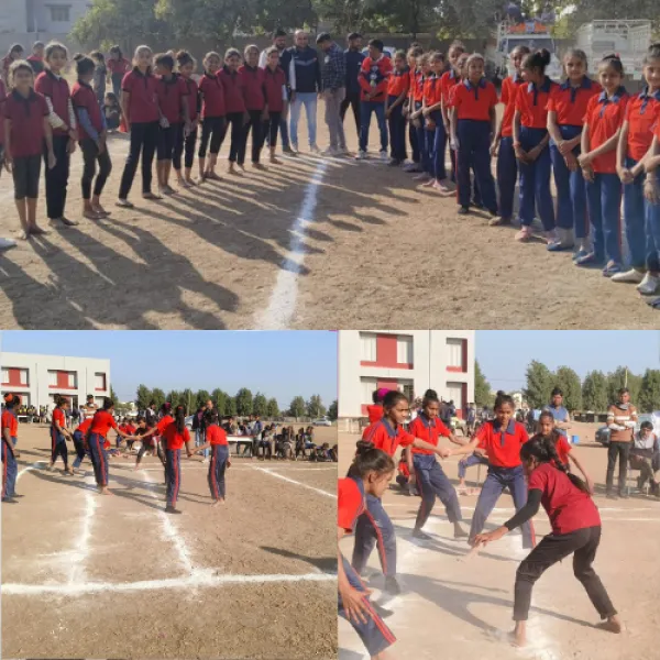 હળવદ તાલુકા કક્ષા ખેલ મહાકુંભની u-14 કબ્બડી સ્પર્ધા માં રાણેકપરની બહેનો ચેમ્પિયન
