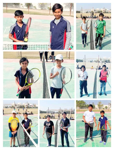 ધનાળા પે. સે. શાળાના વિદ્યાર્થીઓએ જિલ્લા કક્ષાની લોન ટેનિસ રમતમાં મેદાન માર્યું
