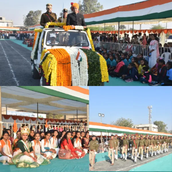 મોરબી જિલ્લા કક્ષાનો પ્રજાસત્તાક પર્વ વાંકાનેર ખાતે યોજાયો...
