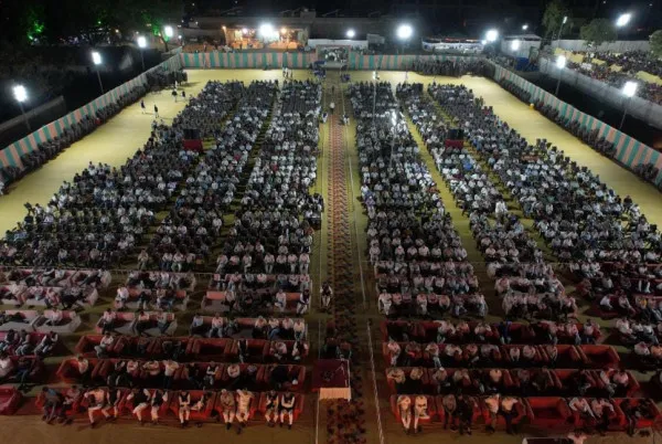 મોરબીમાં SMVS સ્વામિનારાયણ મંદિરનો ભવ્યાતિભવ્ય પ્રાણ પ્રતિષ્ઠા મહોત્સવ યોજાયો