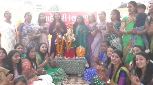 મોરબીમાં વસવાટ કરતા મહેશ્વરી સમાજ દ્વારા ગણગોર મહોત્સવની ધામધૂમથી ઉજવણી
