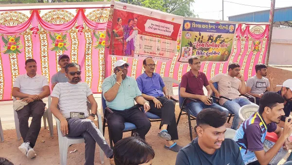 મોરબી જીલ્લાના આરોગ્ય કર્મચારીઓની ક્રિકેટ ટુર્નામેન્ટ યોજાઈ 
