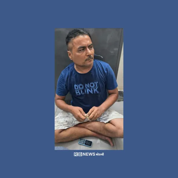 મોરબીમાં ગઈકાલે વાહન રોકી  પાકિસ્તાન ઝિંદાબાદના નારા લગાવનાર માનસિક અસ્થિર.
