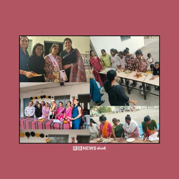 ટંકારામાં ઓપન રસોઈ સ્પર્ધા યોજાઈ રીનાબેન બન્યા રસોઈના મહારાણી. 
