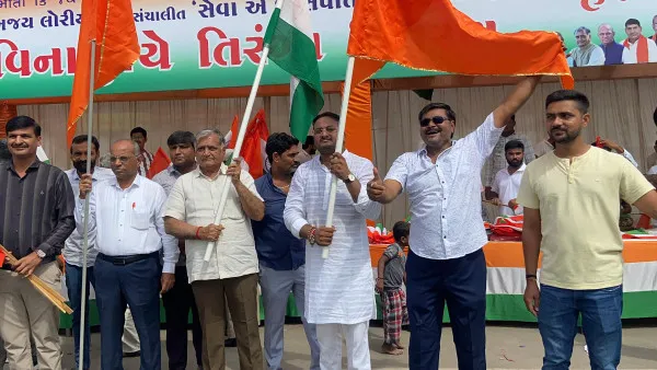 મોરબીમાં હર ઘર તિરંગા અભિયાન હેઠળ 15 હજાર જેટલા તિરંગાનું વિતરણ
