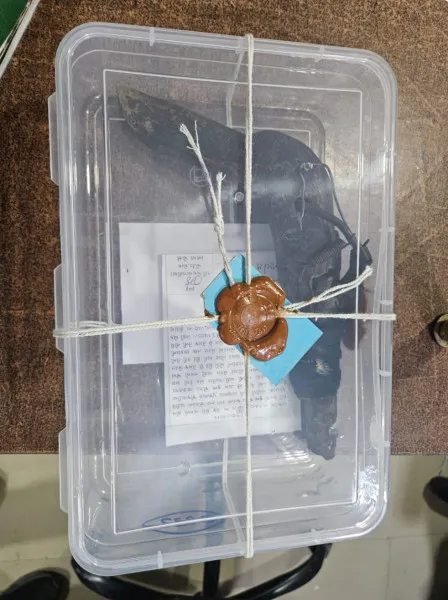 હળવદ તાલુકાના કીડી ગામે તમંચા સાથે એક ઝબ્બે
