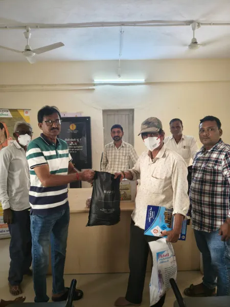 *મોરબીમાં વિટ્રીફાઇડના પ્રમુખ તથા સિરામિક ઉદ્યોગકારો દ્વારા 200 ટીબી દર્દીઓને પોષણ યુક્ત રાશન કીટનું વિતરણ 
