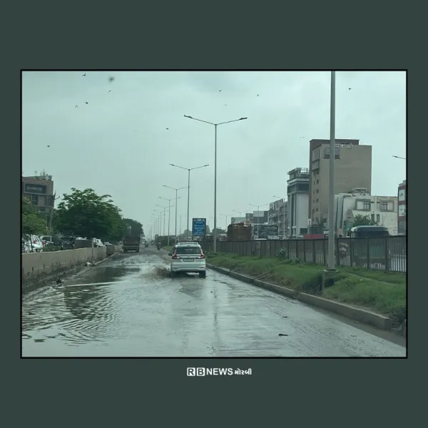 મોરબીના નેશનલ હાઇવેના સર્વિસ રોડની ગટરની સફાઇ અને રોડની મરામત કરો