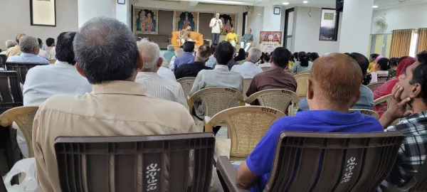 મોરબીમાં આર્ય ગુરુકુળના મેહુલભાઈ આચાર્ય‌ (વેદાંતાચાર્ય)ના વક્તવ્યનું આયોજન થયું.