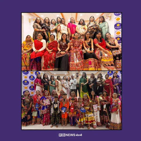 મોરબીમાં મુસ્કાન વેલ્ફેર સોસાયટી આયોજિત વેલકમ નવરાત્રી ગરબા સ્પર્ધામાં ખેલૈયાઓ ઝૂમી ઉઠ્યા