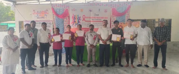 મોરબીમાં એચઆઈવી એઈડ્સની જનજાગૃતિ માટે યોજાઈ 5 કિમીની મેરેથોન 
