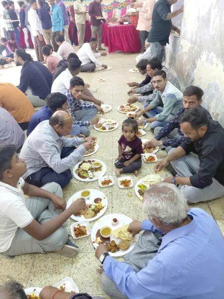 ​મોરબી મ.ક.સ.સુ. જ્ઞાતિ: શ્રી રુગનાથજી મહારાજ પધરામણી અને સમૂહ ભોજનનો ભવ્ય કાર્યક્રમ યોજાયો.
​