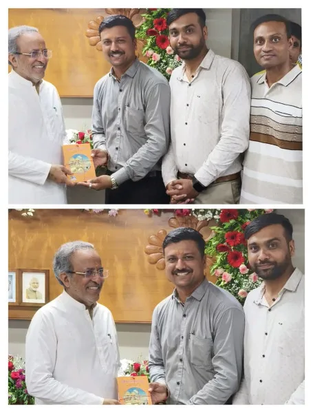 મોરબી ન્યૂમીસમેટિક ક્લબના સભ્યો દ્વારા નવનિયુક્ત મંત્રીઓ અને નાયબ મુખ્યમંત્રીની શુભેચ્છા મુલાકાત.