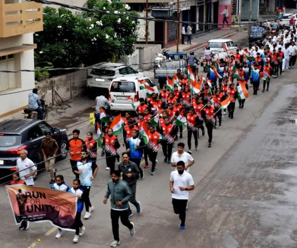 મોરબીમાં અખંડ ભારતના શિલ્પી સરદાર વલ્લભભાઈ પટેલની જન્મજયંતીએ રન ફોર યુનિટી યોજાઈ