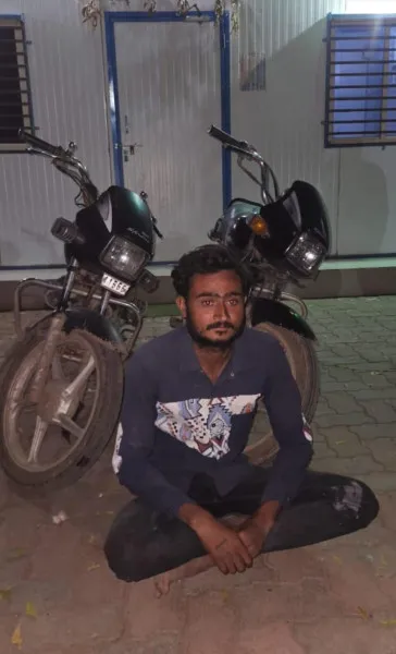 મોરબીમાં ચોરી કરેલા ત્રણ બાઇક સાથે એક ઝડપાયો