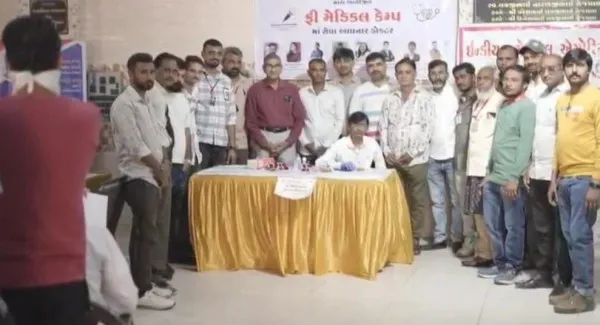 મોરબીમાં પ્રેસ મીડિયા એસો. આયોજિત મેડિકલ કેમ્પનો 700થી વધુ લોકોએ લાભ લીધો