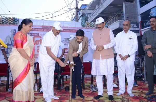 મોરબીમાં નવા બસ સ્ટેન્ડથી મહાનગરપાલિકા સુધી એકતા પદયાત્રાન યોજાઈ