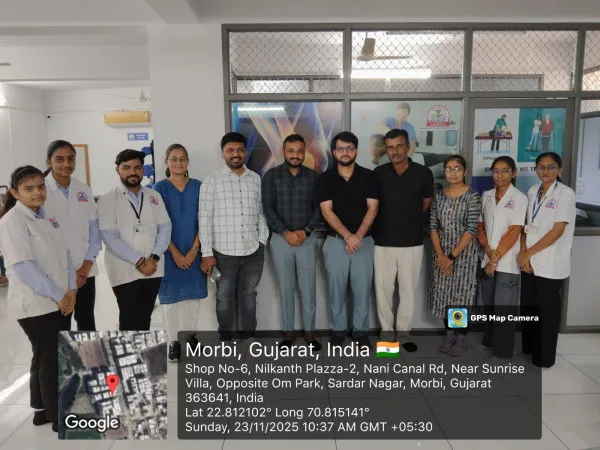 મોરબીમાં આર્યતેજ ફિઝીયોથેરાપી ક્લિનિક અને ક્રિષ્ના હોસ્પિટલ દ્વારા ભવ્ય નિ:શુલ્ક ફિઝીયોથેરાપી અને મેડિકલ કેમ્પનું સફળ આયોજન થયું.
