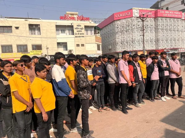 મોરબીમાં બિરસા મુંડાની જન્મજયંતિ નિમિત્તે જનજાતિ ગૌરવ કળશ યાત્રાનું સ્વાગત
