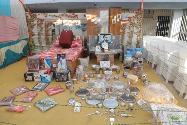 મોરબીમાં નવી માધ્યમિક શાળાના નિર્માણ માટે સમૂહ લગ્નોત્સવ યોજાયા