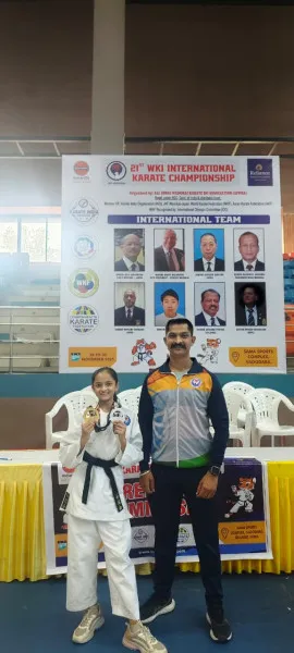 મોરબીના ઘૂંટુની દીકરીનો વિશ્વ ફલક પર ડંકો: ઈન્ટરનેશનલ કરાટે ચેમ્પિયનશિપમાં ગોલ્ડ અને સિલ્વર મેડલ જીત્યા.
