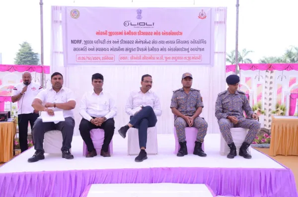 મોરબીમાં સીરામીક કારખાનામાં કેમિકલ ડિઝાસ્ટરની મોક એકર્સસાઈઝ યોજાઈ

