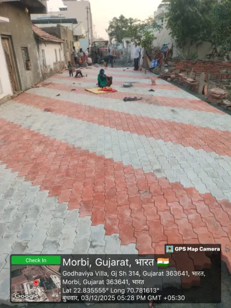 મોરબી મનપામાં સમાવિષ્ટ 9 ગામોમાં રૂ.2.59 કરોડના ખર્ચે રોડની કામગીરી શરૂ