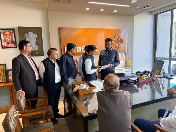 મોરબીના સીરામીક ઉધોગની ગેસના ભાવમાં ઘટાડા,બાંધકામ જંત્રી, જીપીસીબી મામલે રજુઆત
