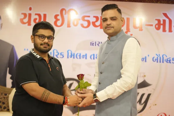 મોરબીમાં યંગ ઈન્ડિયા ગ્રુપ દ્વારા પારિવારિક મિલન તથા ‘અમૃતમંથન’ બૌદ્ધિક પર્વ કાર્યક્રમ યોજાયો
