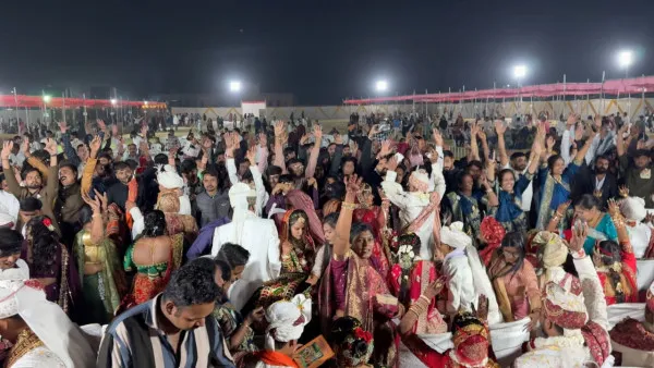 મોરબીમાં સર્વજ્ઞાતિય સમૂહ લગ્નમાં 41 દીકરીઓનું સંસારની કેડીએ પ્રયાણ