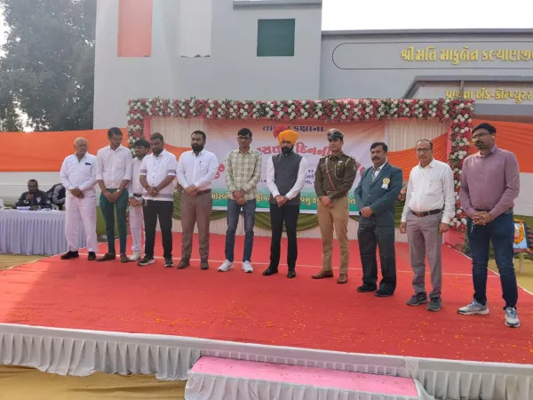 મોરબીના નીચીમાંડલ ગામે તાલુકા કક્ષાના ૭૭મા પ્રજાસત્તાક પર્વની શાનદાર ઉજવણી સંપન્ન.
