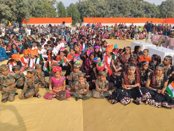 મોરબીના નીચીમાંડલ ગામે તાલુકા કક્ષાના ૭૭મા પ્રજાસત્તાક પર્વની શાનદાર ઉજવણી સંપન્ન.
