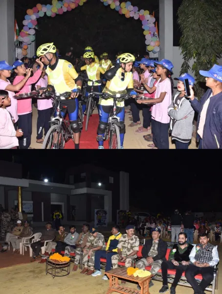 દરિયાઈ સુરક્ષા અને રાષ્ટ્રીય એકતાને મજબૂત બનાવવા 6500 કિમીની કોસ્ટલાઇન પર સાયકલ યાત્રા
