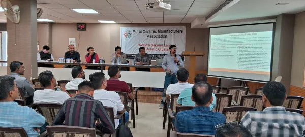 મોરબી સિરામિક ઉદ્યોગકારો માટે ગ્રાઉન્ડ વોટર NOC અને નિયમો અંગે મહત્વપૂર્ણ સેમિનાર યોજાયો.
