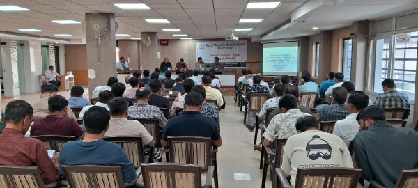 મોરબી સિરામિક ઉદ્યોગકારો માટે ગ્રાઉન્ડ વોટર NOC અને નિયમો અંગે મહત્વપૂર્ણ સેમિનાર યોજાયો.
