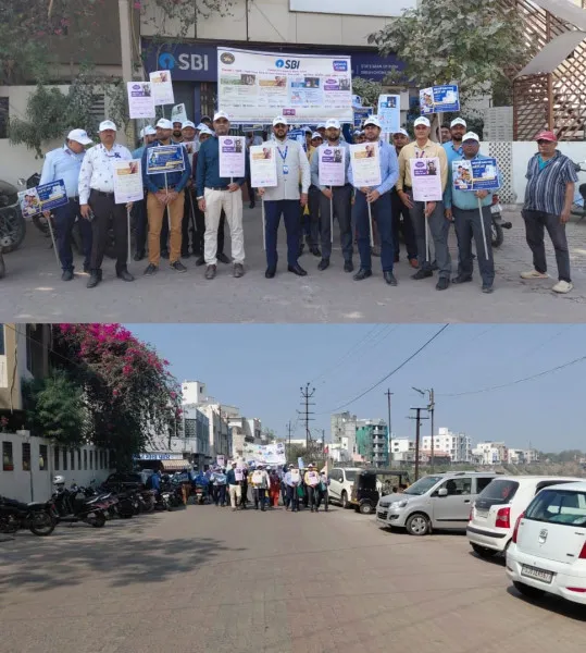 મોરબીમાં સાયબર સેફ્ટી માટે જનજાગૃતિ રેલી
