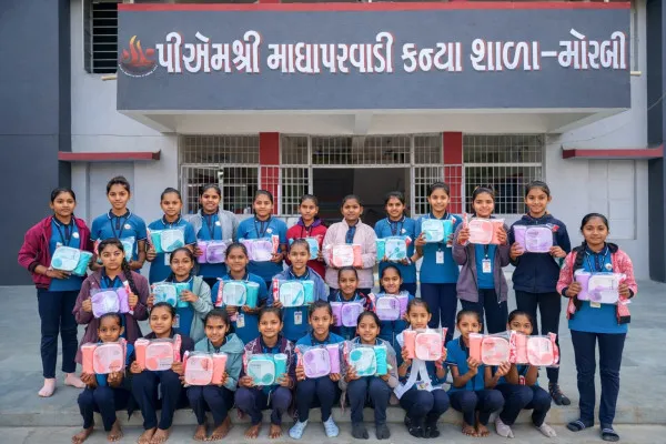 મોરબીમાં ઘાતક દોરા એકત્ર કરી જીવદયાનું કાર્ય કરનાર શાળાની દીકરીઓનું સન્માન
