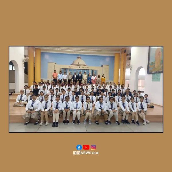 લોકશાહીનો જીવંત પાઠ ન્યુ એરા ગ્લોબલ સ્કૂલના વિદ્યાર્થીઓએ લિધિ વિધાનસભાની મુલાકાત.